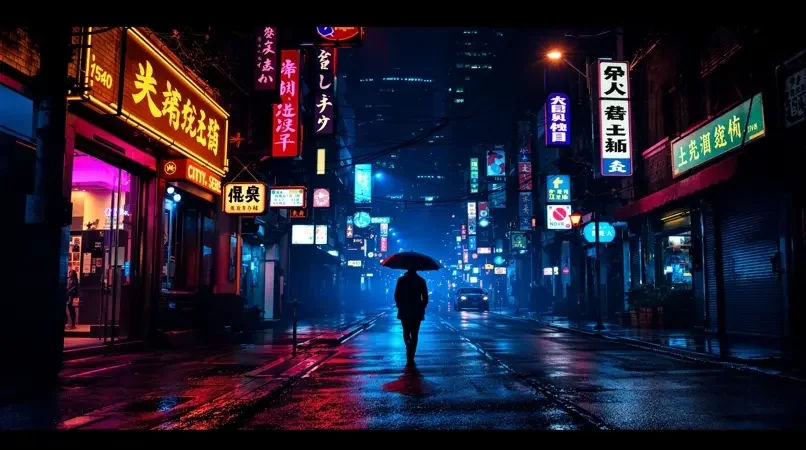 都市夜归人 封面海报
