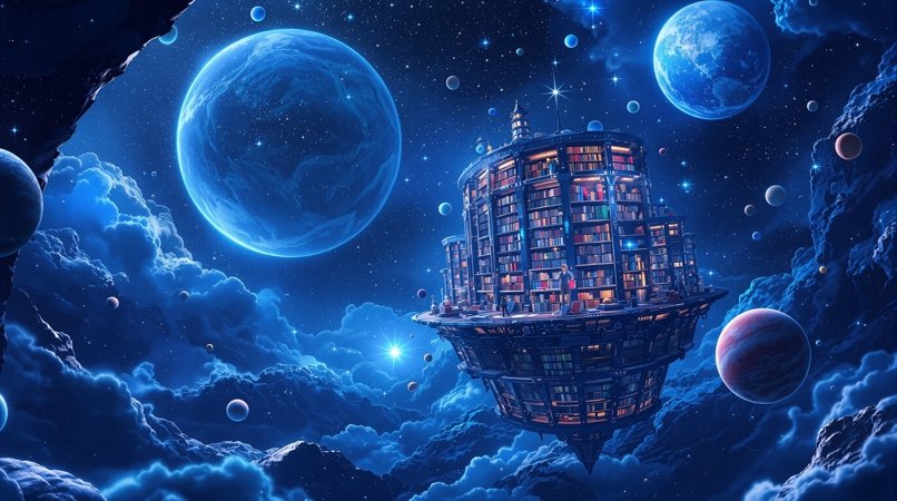 宇宙尽头的书店 封面海报